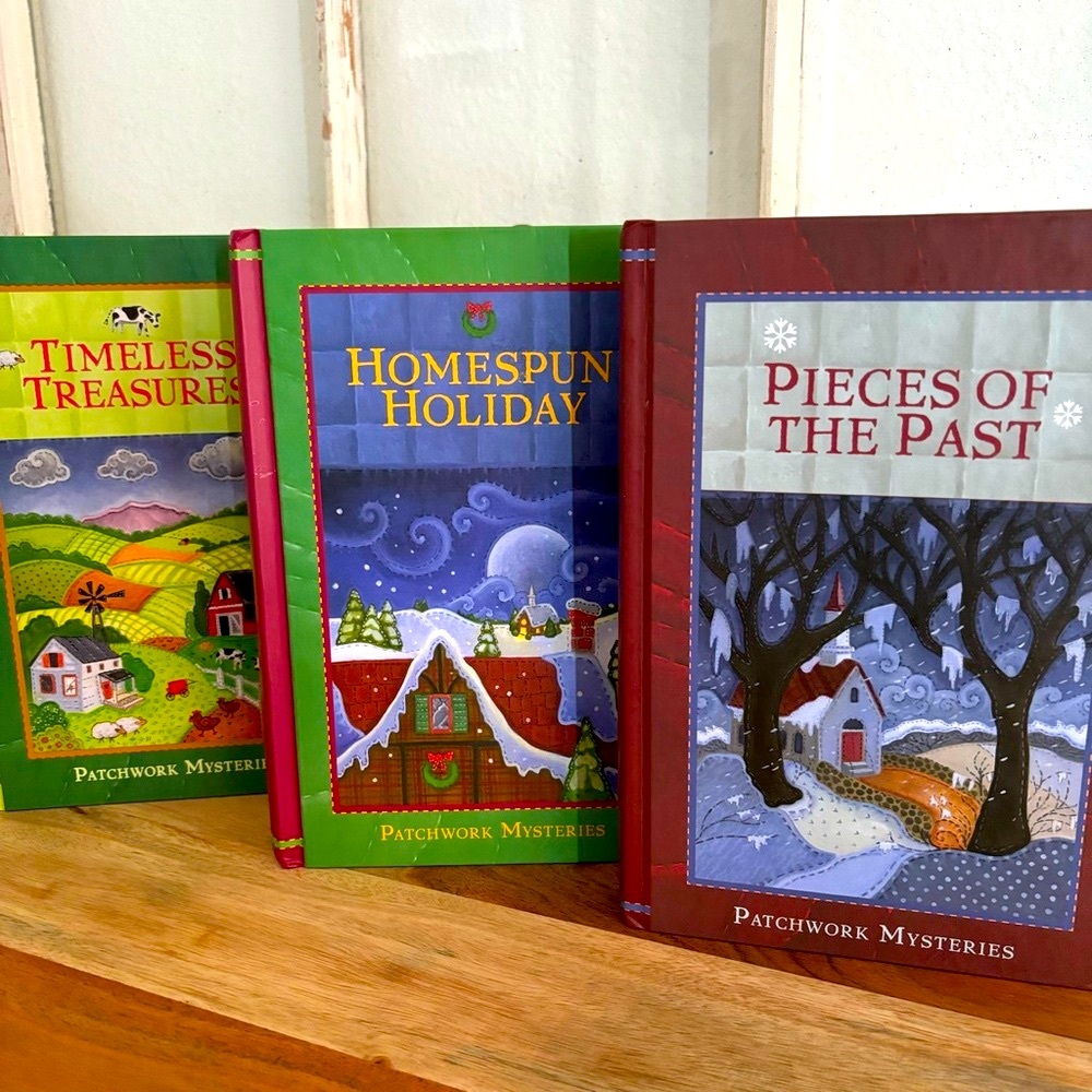 Patchwork Mysteries Volume 4, Volume 5, Volume 6 Book Set ☀️ FREE SHIPPING